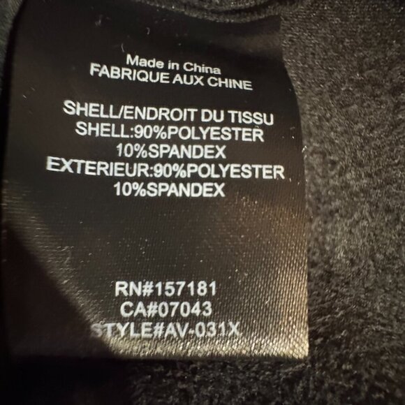 Adrienne‎ Vittadini Womens 1X Black Faux Suede Open Front Waterfall Cardigan - Picture 7 of 8